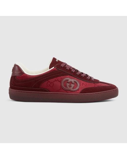Gucci Red G75 Sneaker, Nylon for men