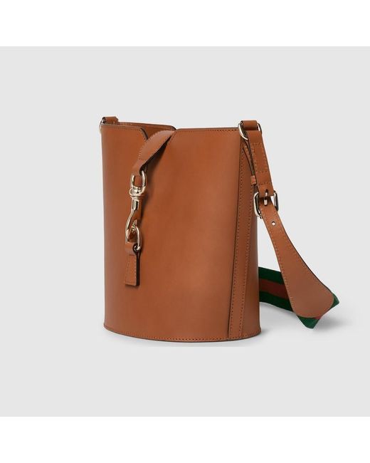Gucci Brown Mini Bucket Shoulder Bag