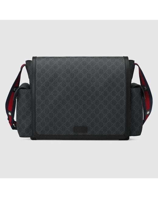 Gg canvas diaper bag sale