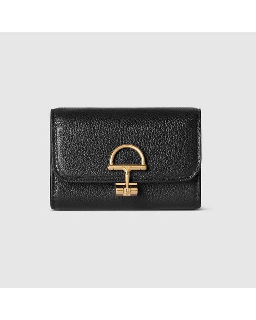 Gucci Black Softbit Kartenetui