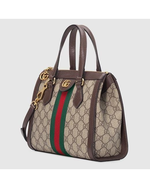 Gucci Multicolor Ophidia Gg Medium Tote Bag