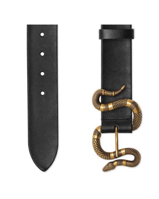 gucci buckle with a snake