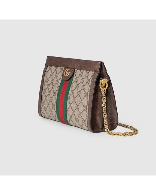 Bolso de Hombro Ophidia Pequeño con GG Gucci de color Metallic
