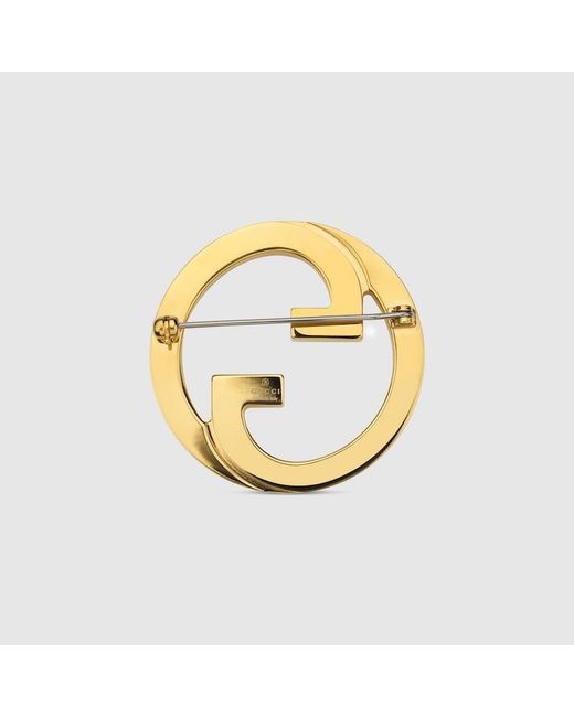 Gucci Metallic Blondie Brooch