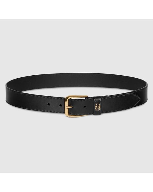 Chaîne Avec Détail Gg Enlacés, Taille 100 Gucci pour homme en coloris Black