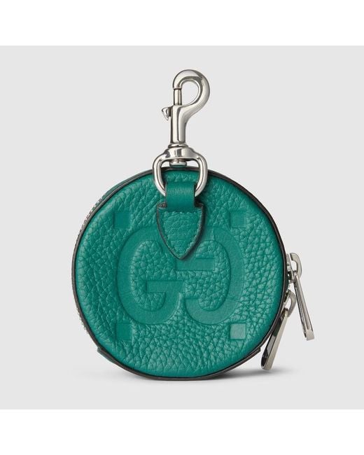 Gucci Green Maxi GG Coin Case for men