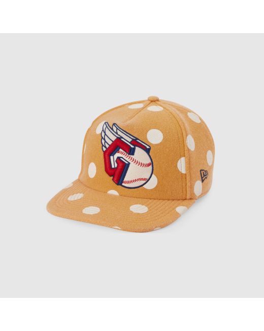 Gucci Yellow Guardians Baseball Hat for men