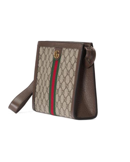 Gucci Metallic Ophidia GG Pouch for men