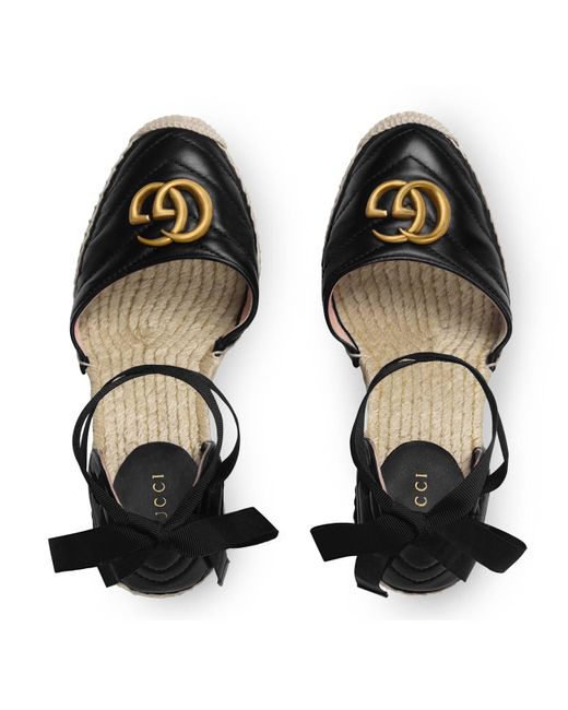 gucci espadrilles black