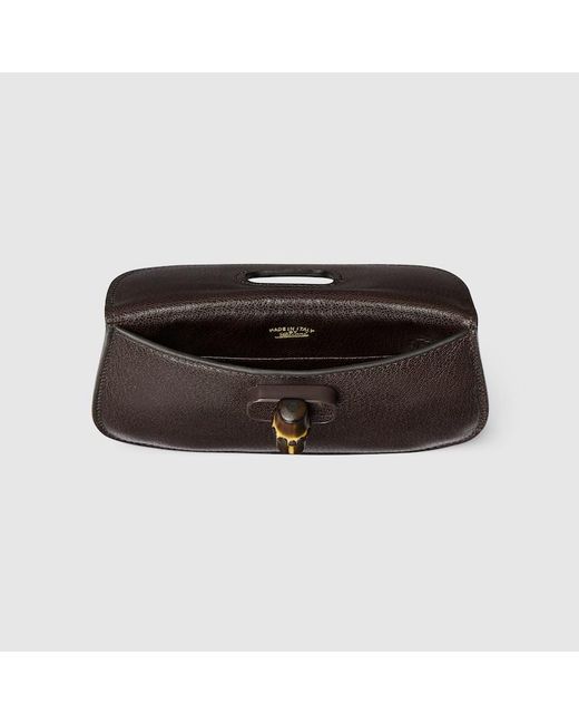 Pouch Bamboo Misura Piccola di Gucci in Brown