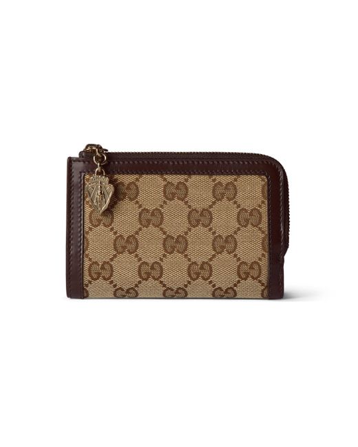 Gucci Brown Luce Mini Wallet
