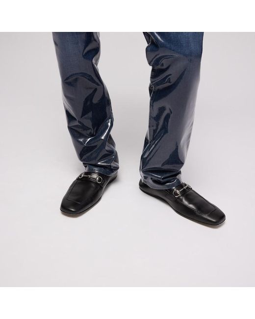 Gucci Black Loafer With Horsebit, Leather