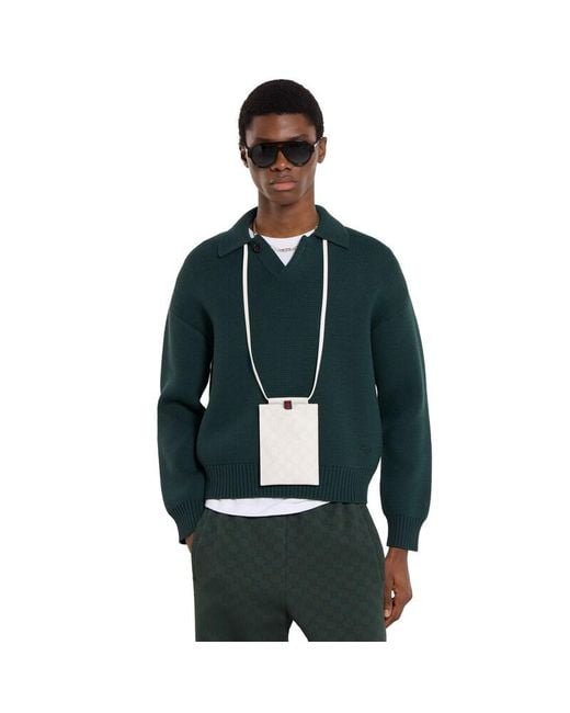 Gucci Gg Kartenetui in White für Herren