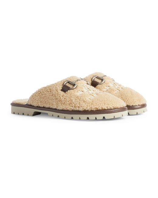 gucci wool slipper
