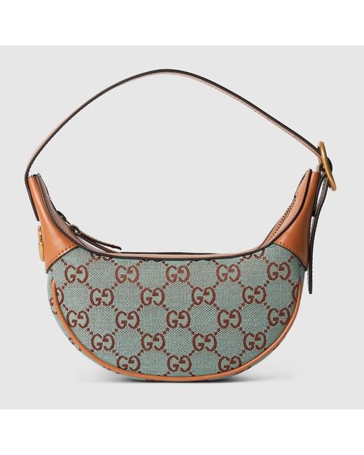 Gucci Gray Ophidia Super Mini Shoulder Bag
