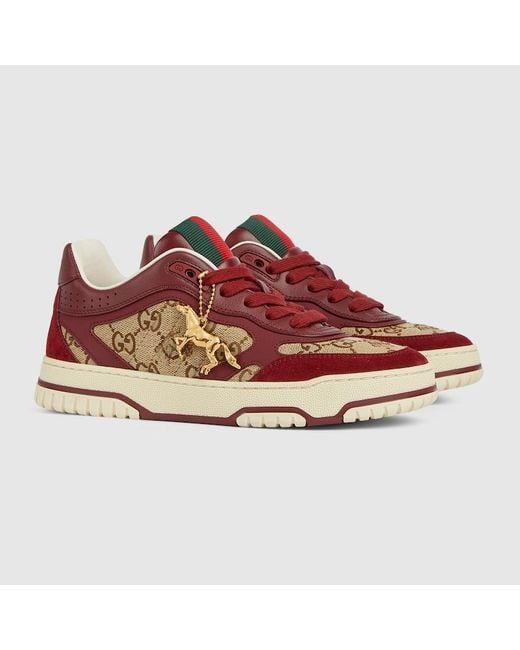 Baskets Re-Web Pour Femme, Taille Gucci en coloris Red