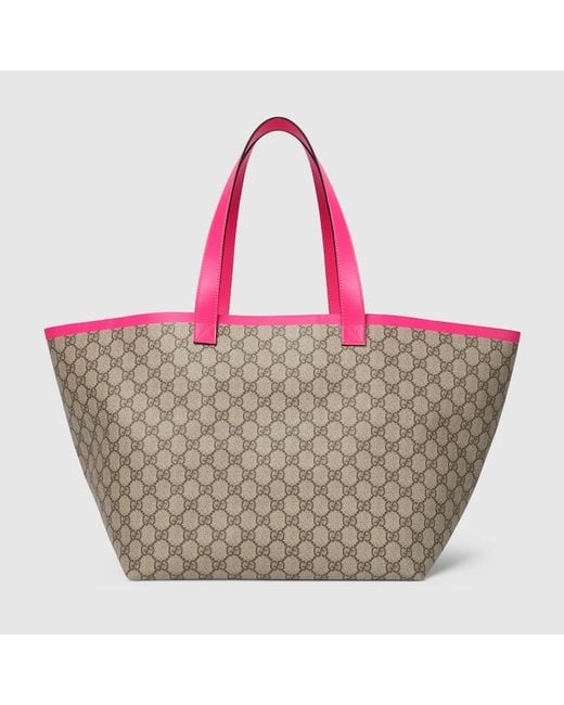 【GUCCI 】GG Ophidia Medium Top Handle Tote Bag SOUFFLE ROSE 836849_FAE0J_9789_002_100_0000