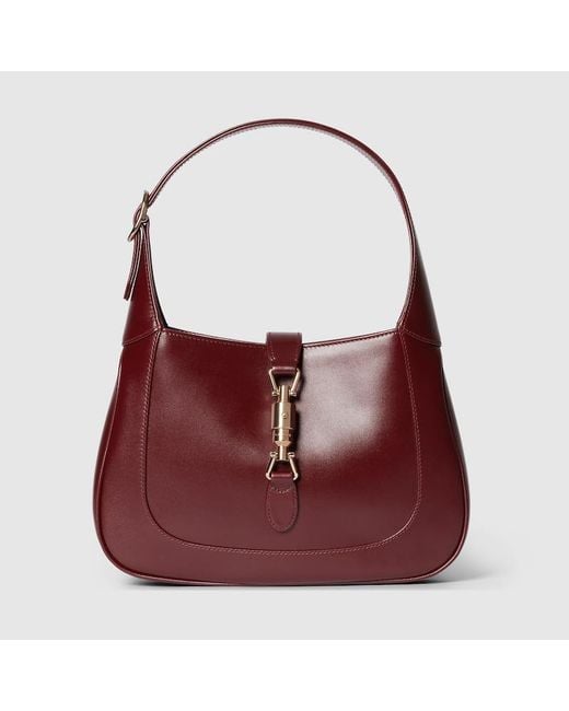 Gucci Jackie 1961 Small Shoulder Bag Leather in Red Lyst UK