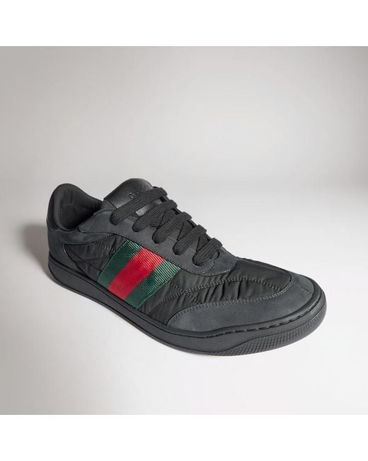 Gucci Black Screener Sneaker, Uk for men