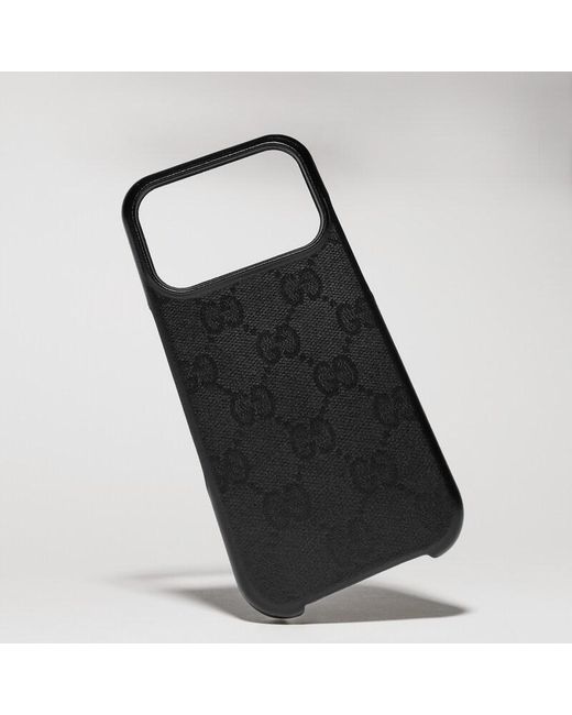 Gucci Black Case For Iphone 17 Pro