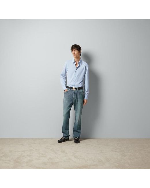 Camicia di Gucci in Blue da Uomo