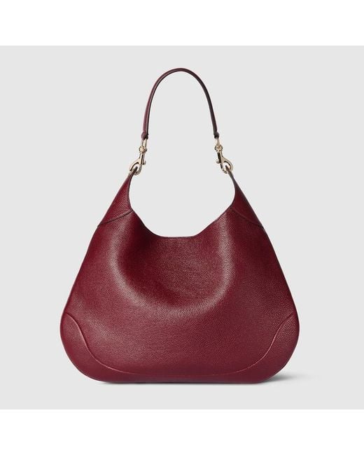 Gucci Red B Large Shoulder Bag