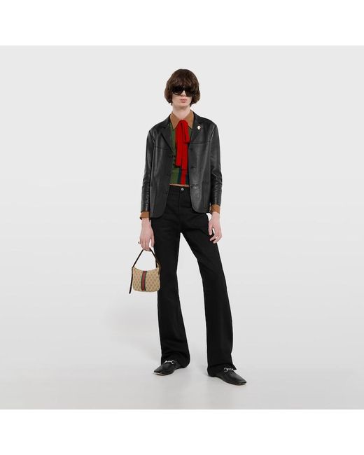 Gucci Black Ragazzo Loafer, Leather for men