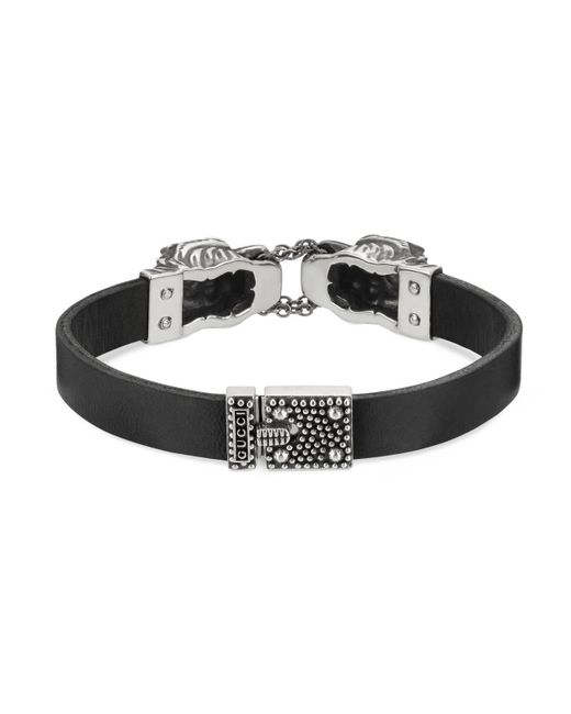 gucci tiger head bracelet