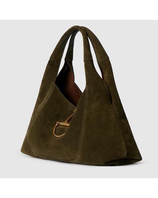 Sac À Épaule Softbit Maxi Format Gucci en coloris Green