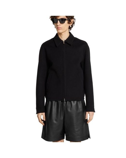 Gucci Wool Double Zip Jacket in Black für Herren