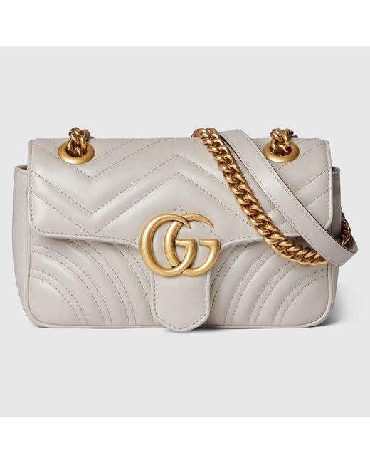 Gucci Metallic GG Marmont Matelassé Mini Bag