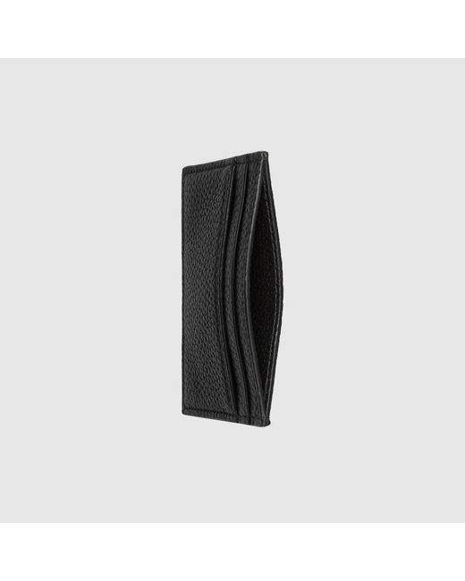 Gucci Kartenetui Mit Logo in Black für Herren