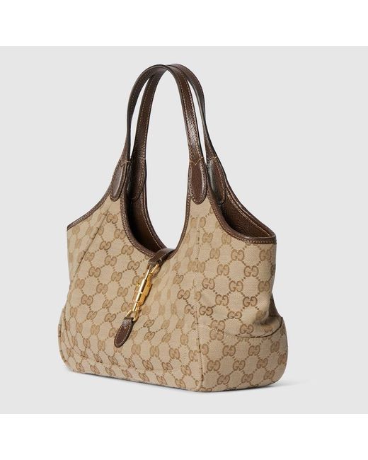 Gucci Brown Mercato Small Tote Bag
