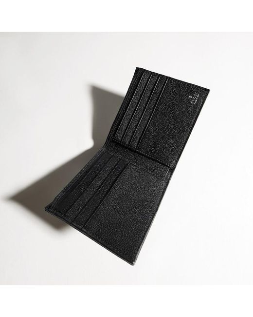 Gucci Black Essence Classic Bi-Fold Wallet for men
