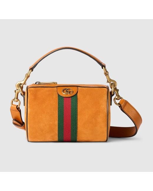Gucci Brown Ophidia Mini-Tasche
