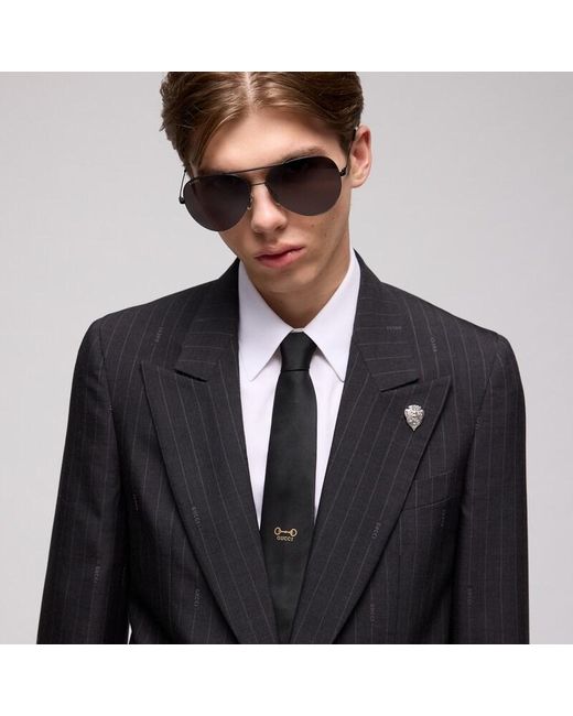 Cravatta di Gucci in Black da Uomo