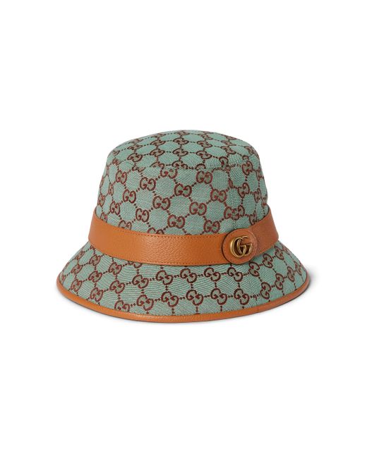 Gucci Green GG Canvas Bucket Hat