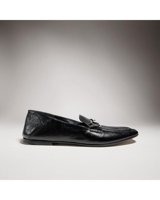 Gucci Black Jordaan Soft Loafer, Leather