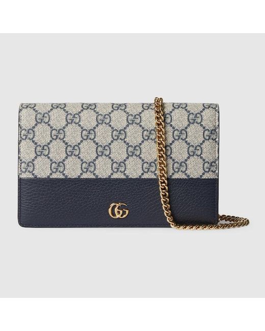 Gucci leather chain bag hotsell