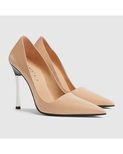 Gucci Metallic Bombshell Damenpumps, Größe