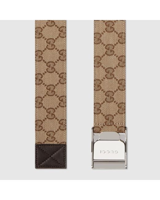 Cintura Con Fibbia Automatica, Taglia 100 di Gucci in Brown da Uomo