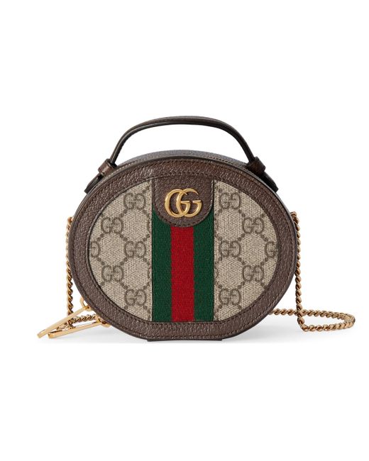 Gucci Ophidia Mini Chain Bag in Natural Lyst UK