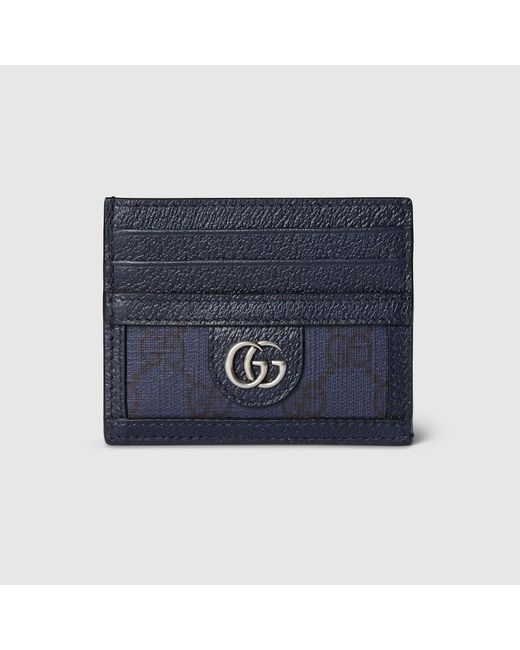 Porte-cartes Ophidia GG Gucci pour homme en coloris Blue