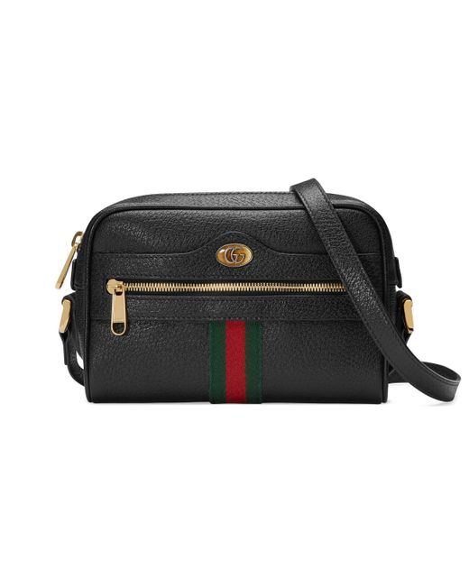 Gucci Black Ophidia Mini Bag