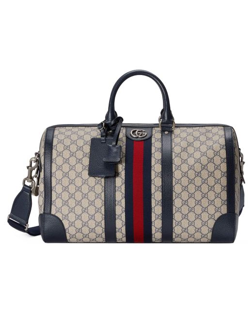 Bolsa de viaje ophidia mediana Gucci de Lona de color Azul para hombre |  Lyst