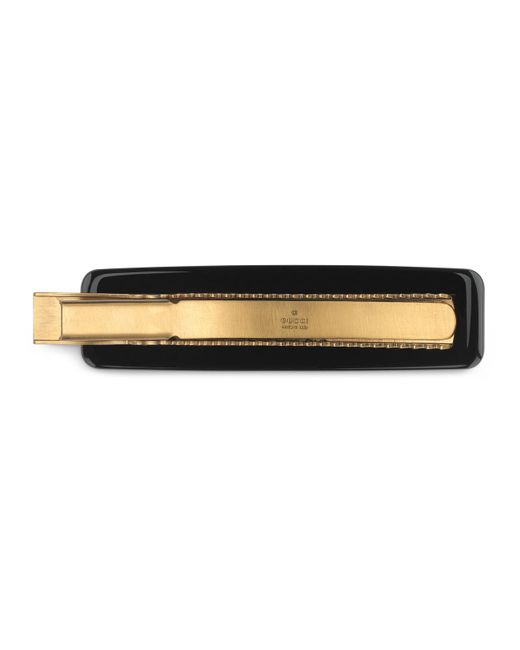 Gucci Crystal Single Hair Clip in Black Save 1 Lyst