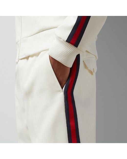 Gucci Natural Fluid Drill Trousers for men