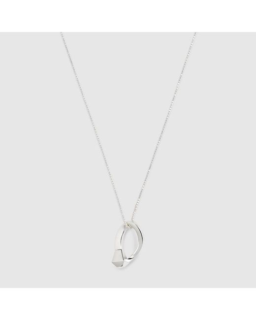 Collier Pendentif Chiodo Gucci en coloris White