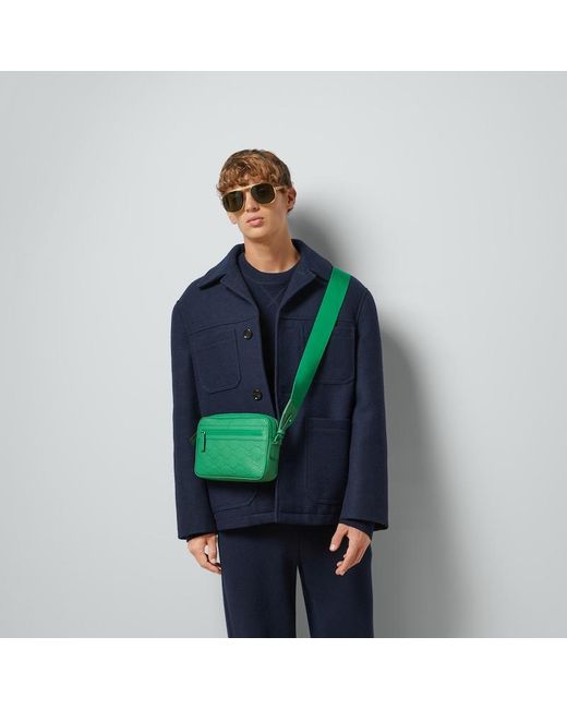 Gucci GG Crossbody Bag in Green for Men Lyst