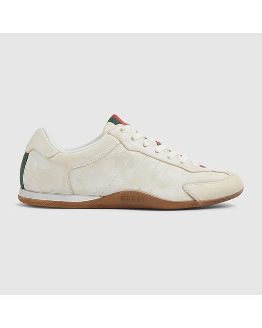 Gucci White Shift Sneaker, Size 34 It